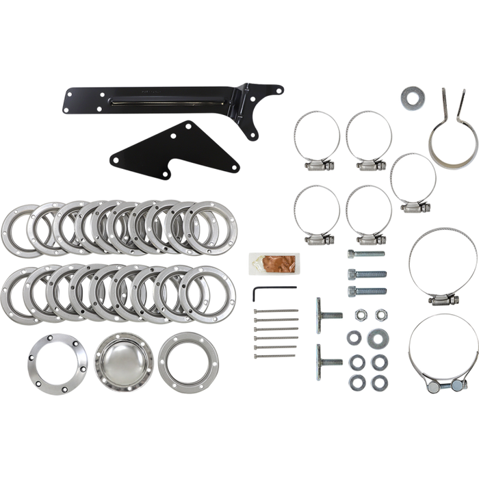 SUPERTRAPP 90-06 SOFTAIL/91-05 DYNA SUPERMEG 2:1 FS Front - Driven Powersports