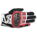 ALPINESTARS GLOVE SMX-2 Acid Black/Red/White Front - Driven Powersports