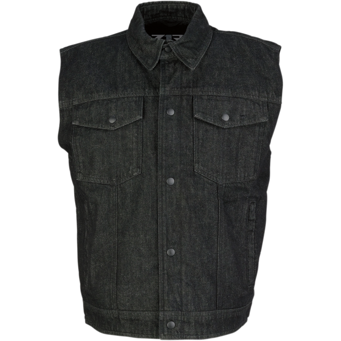 Z1R VEST DENIM Front