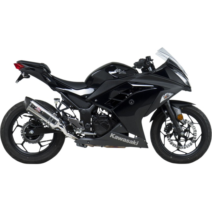 YOSHIMURA 13-17 NINJA 300 SIG-SERIES SO SS/SS/CF-T Application Shot - Driven Powersports