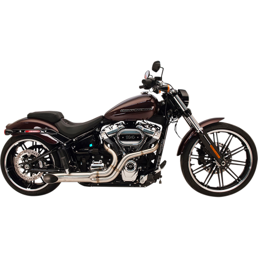 SUPERTRAPP 18-21 SOFTAIL BOOTLEGGER FS 2:1 CHROME Application Shot - Driven Powersports