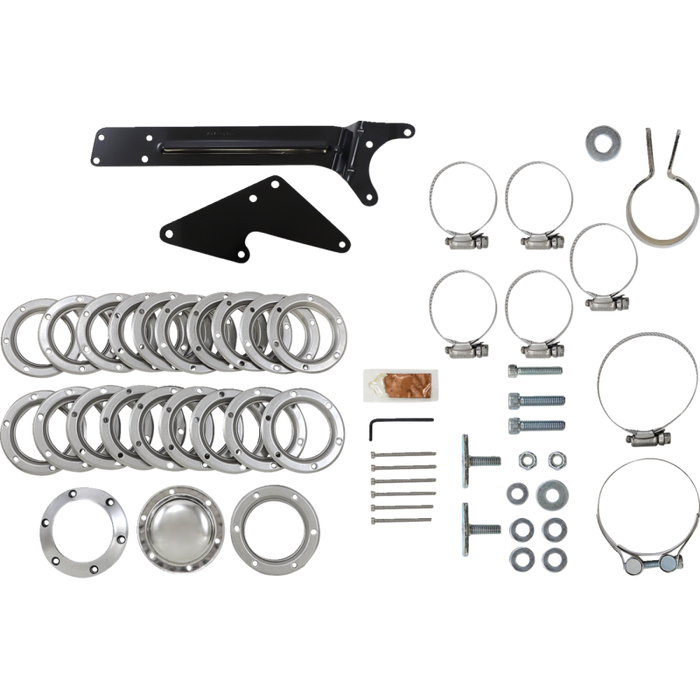 SUPERTRAPP 90-06 SOFTAIL/91-05 DYNA SUPERMEG 2:1 FS Front - Driven Powersports