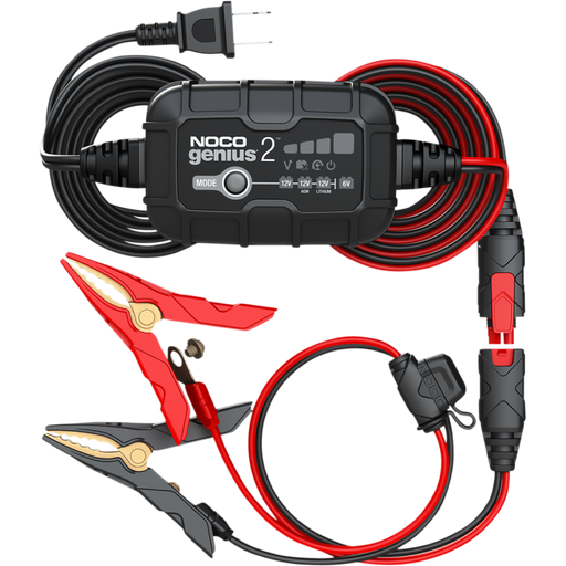 NOCO 2A Battery Charger Front - Driven Powersports