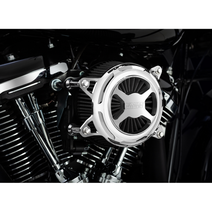 VANCE & HINES ST FL AIR CLEANR V02X Charcoal Application Shot - Driven Powersports