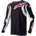 ALPINESTARS JERSEY F-LUCE Black/White Front - Driven Powersports