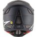 THOR HELMET MISSILE Matte Black Back - Driven Powersports