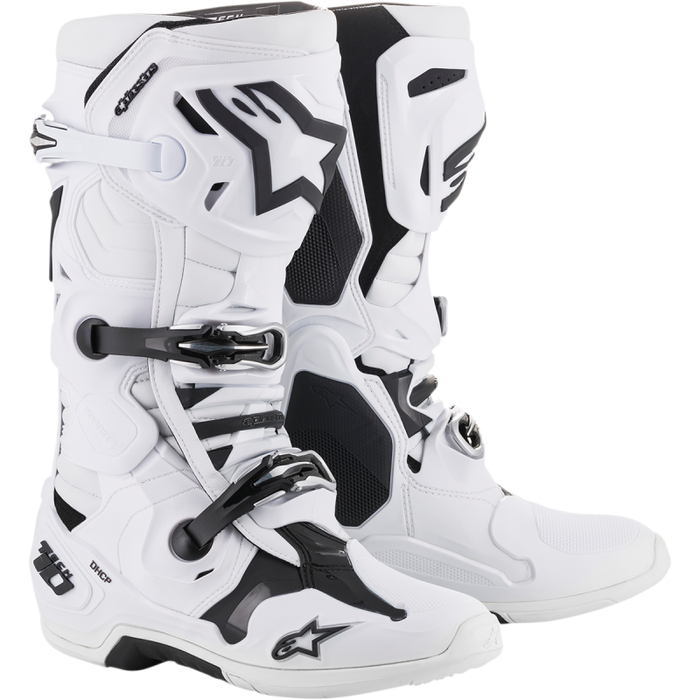 ALPINESTARS BOOT TECH 10 White Front - Driven Powersports