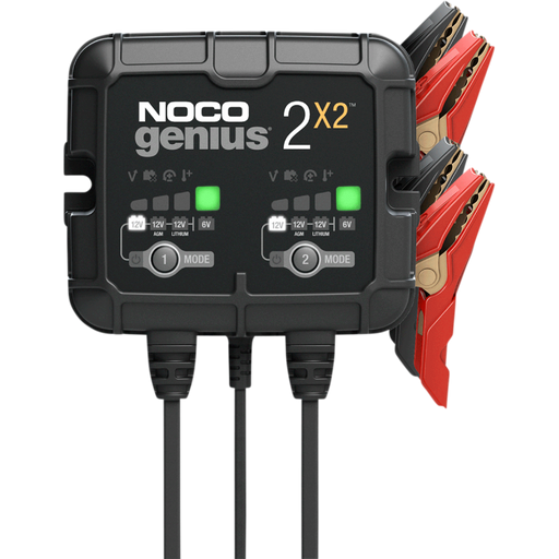 NOCO 2-BANK BATTERY CHARGER 4A 60 Front - Driven Powersports