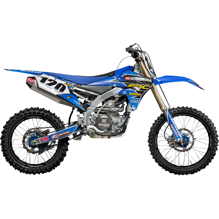 YOSHIMURA 14-17 YZ450F RS4-COMP FS SS/AL/CF-TIP Application Shot - Driven Powersports