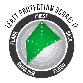 LEATT CHEST PROTECTOR 4.5 PRO REG Black - Driven Powersports