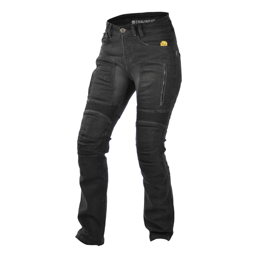 Trilobite Women's Parado Regular Fit Motorcycle Jeans Black 36 - Driven Powersports