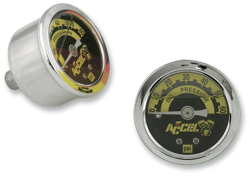 ACCEL 1/8"NPT LIQUID 0 - 60PSI GAUGE ACCEL - Driven Powersports Inc.7430470712127121A