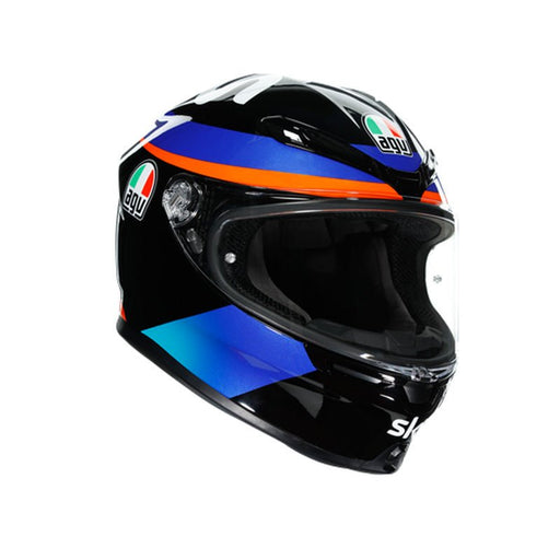 AGV K-6 HELMET - MARINI SKY TEAM 21 REPLICA (MS) (216301O1NY003MS) - Driven Powersports Inc.8.05102E+12216301O1NY003MS