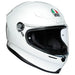 AGV K-6 MONO HELMET - WHITE (2XL) - Driven Powersports Inc.8051019191885206301O4MY003XS