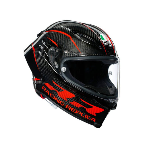 AGV PISTA GP RR HELMET - PERFORMANCE - CARBON/RED (2XL) - Driven Powersports Inc.80510196056722118356002005XS