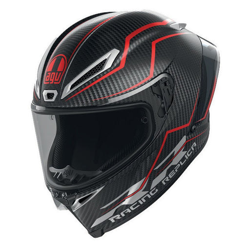 AGV PISTA GP RR HELMET - PERFORMANTE - CARBON/RED (L) (2118356002017L) - Driven Powersports Inc.80510197405642118356002017L