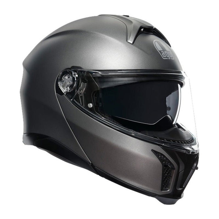 AGV TOURMODULAR MONO HELMET - MATTE GREY (2XL) - Driven Powersports Inc.8.05102E+12201251F4OY005XS