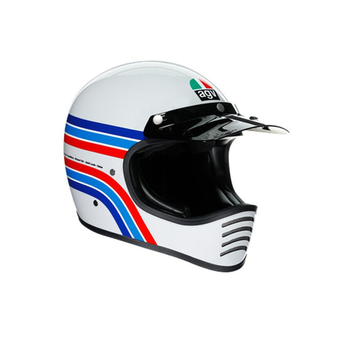 AGV X101 HELMET - DAKAR 87 - RED/BLUE (2XL) (21770152N0003M) - Driven Powersports Inc.8.05102E+1221770152N0003M