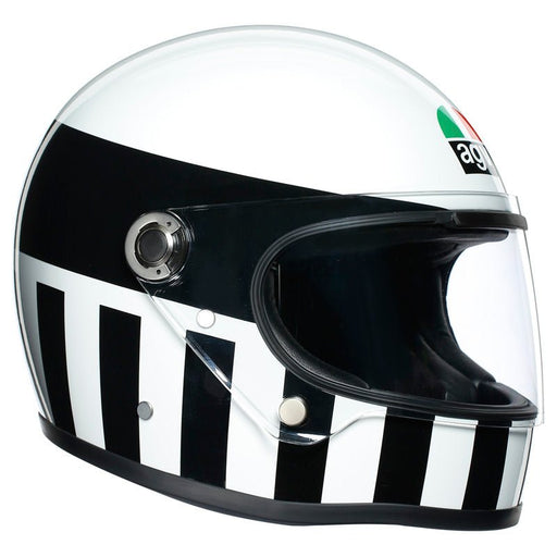 AGV X3000 HELMET - INVICTUS - WHITE/BLACK (ML) (21001152I0009ML) - Driven Powersports Inc.805101919025321001152I0009ML