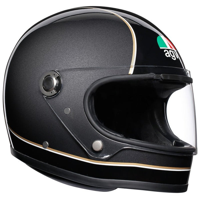 AGV X3000 HELMET - SUPER AGV - BLACK/WHITE (ML) - Driven Powersports Inc.802665668013921001152I0004008