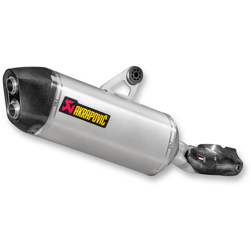 AKRAPOVIC 13-18 R1200GS EC MUFFLER SO TI/CF TIP - Driven Powersports Inc.S-B12SO16-HAAT