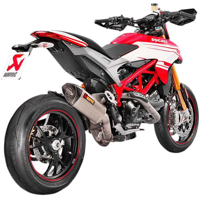 AKRAPOVIC 16-18 HYPERMOTARD SO SS/TI/CF TIP - Driven Powersports Inc.S-D9SO8-RT