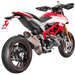 AKRAPOVIC 16-18 HYPERMOTARD SO SS/TI/CF TIP - Driven Powersports Inc.S-D9SO8-RT