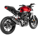 AKRAPOVIC 18-20 CB300R SLIP-ON CF/CF - Driven Powersports Inc.S-H3SO7-APC