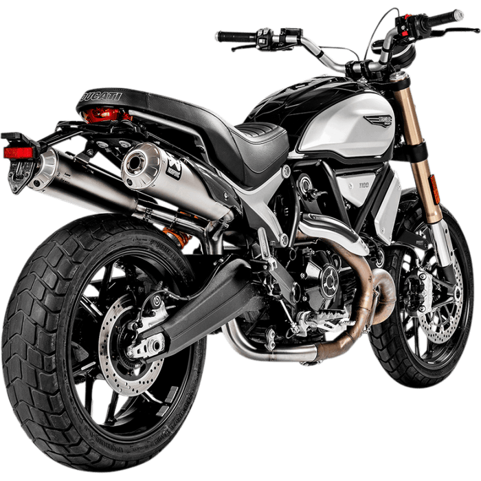 AKRAPOVIC 18-20 SCRAMBLER LINK PIPE SS - Driven Powersports Inc.L-D11SO3