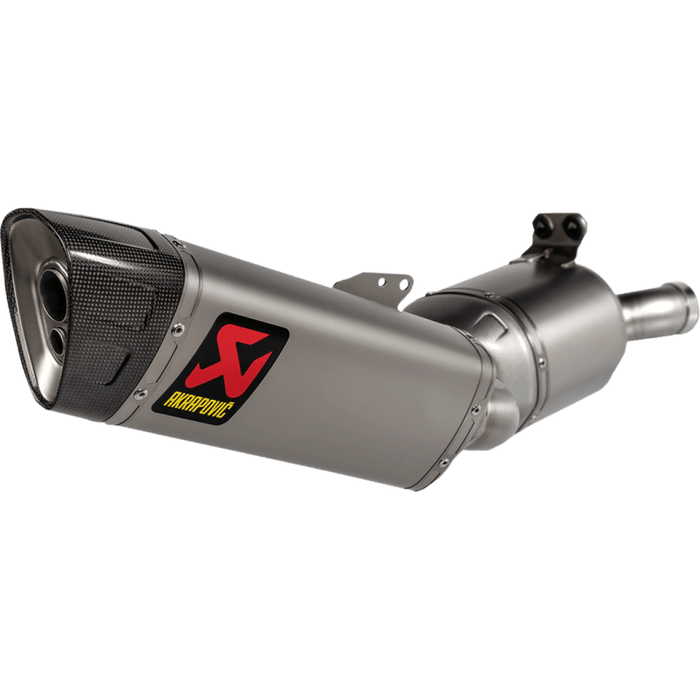 AKRAPOVIC 20-22 F900R/XR MUFFLER TI/CF TIP - Driven Powersports Inc.S-B9SO1-HAPLT