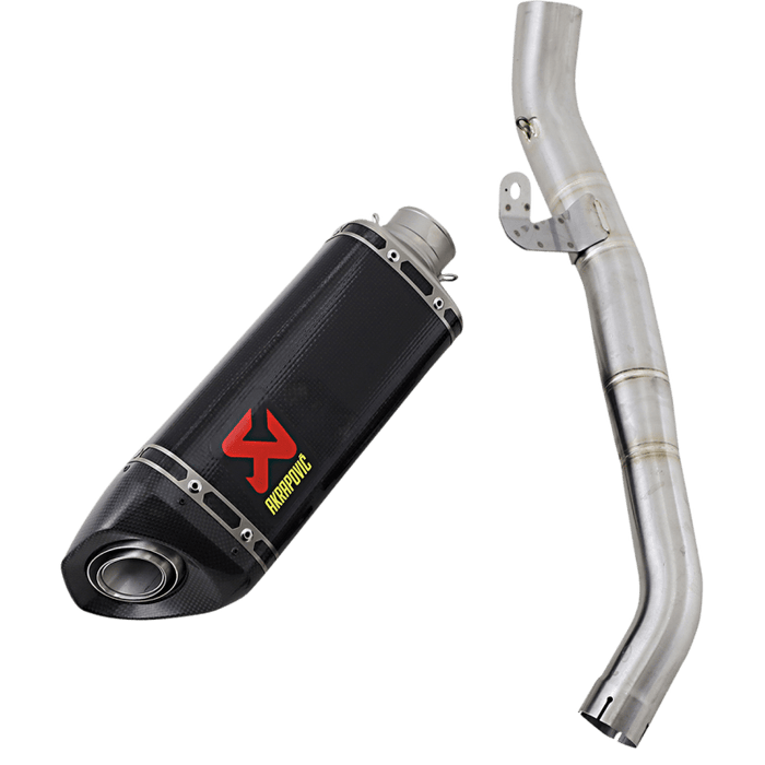 AKRAPOVIC 20-22 STREET TRIPLE SO CF/CF TIP - Driven Powersports Inc.S-T7SO3-APC