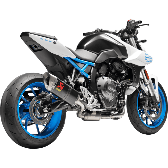 AKRAPOVIC 2023 GSX - 8S RACE FS SS/CF END CAP - Driven Powersports Inc.S - S8R1 - EEC