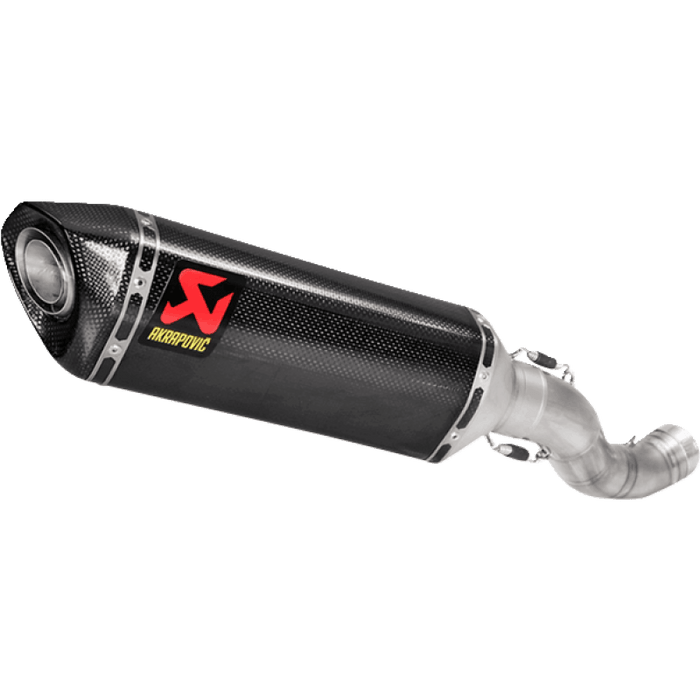 AKRAPOVIC 21-22 RSV4/TUONO MUFFLER CF - Driven Powersports Inc.S-A10SO13-RC