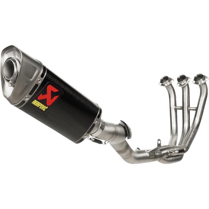 AKRAPOVIC 21-22 TRACER 900 EXHAUST CF - Driven Powersports Inc.S-Y9R14-APC