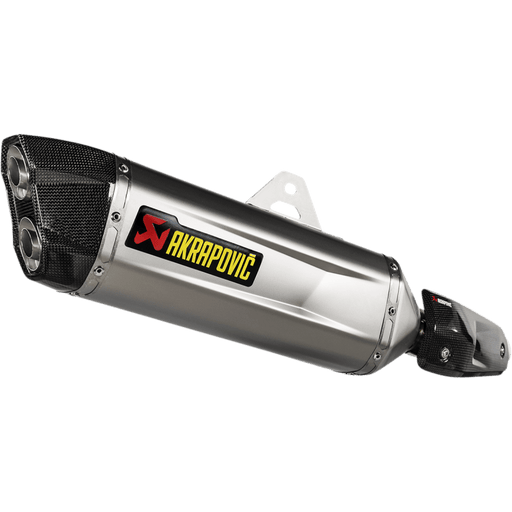 AKRAPOVIC TENERE 700 MUFFLER TI/CF - Driven Powersports Inc.S - Y7SO3 - HGJT