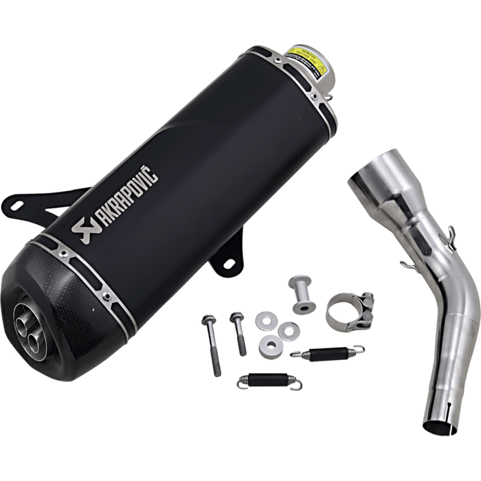 AKRAPOVIC VESPA GTS300 MUFFLER - Driven Powersports Inc.S-VE3SO9-HRSSBL