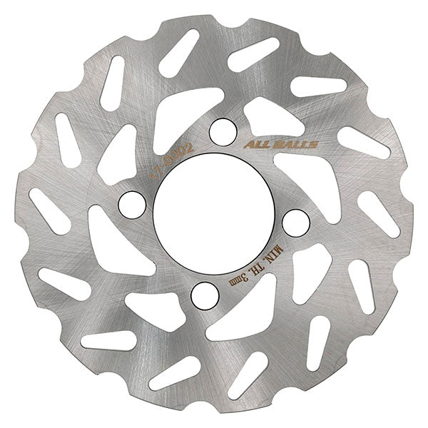 ALL BALLS RACING BRAKE ROTOR DISC FRONT (18 - 0002) - Driven Powersports Inc.18 - 0002