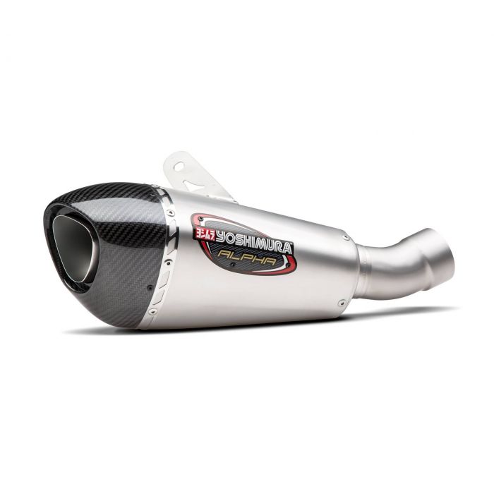 YOSHIMURA ALPHA T RACE SERIES FULL SYSTEM EXHAUST 08-20 GSX1300R RACE ALPHA FS SS/SS/CF WF