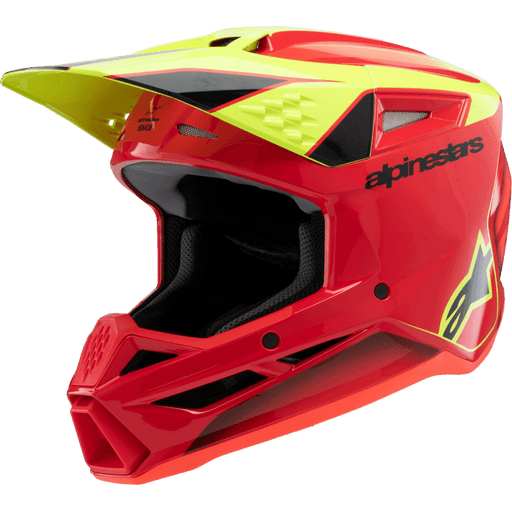 ALPINESTARS HELMET SM3 YTH FRAY R/Y/B S ECE06 (8301725 - 3051 - YS) - Driven Powersports Inc.80593474467768301725 - 3051 - YS