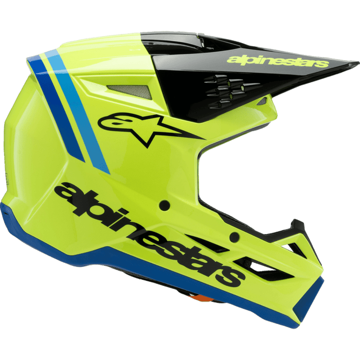 ALPINESTARS HELMET SM3 YTH Y/B/BL S ECE06 (8301925 - 5017 - YS) - Driven Powersports Inc.80593474468378301925 - 5017 - YS