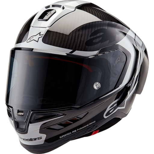 ALPINESTARS S - R10 ELEMENT HELMET CARB/SIL/BK - Driven Powersports Inc.8059347376288200324 - 1368 - XS