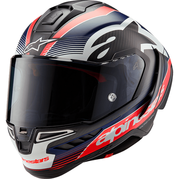 ALPINESTARS S - R10 TEAM HELMET CRB/R/BL - Driven Powersports Inc.8059347376168200224 - 1383 - XS