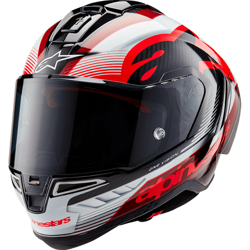 ALPINESTARS S - R10 TEAM HELMET CRB/R/W - Driven Powersports Inc.8059347376108200224 - 1352 - XS