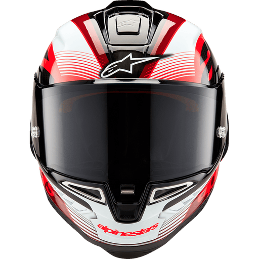 ALPINESTARS S - R10 TEAM HELMET CRB/R/W - Driven Powersports Inc.8059347376108200224 - 1352 - XS