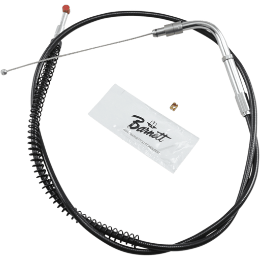 BARNETT BLACK THROTTLE CABLE +6 - Driven Powersports Inc.101-30-30026-06