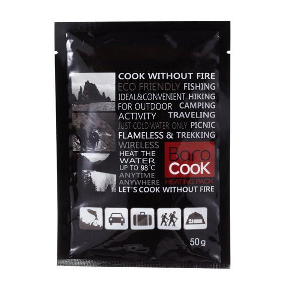 BAROCOOK 10 - PACK OF LARGE ECO - FRIENDLY HEAT PACKS FOR FLAMELESS COOKING (BP - 002) - Driven Powersports Inc.8809069390358BP - 002