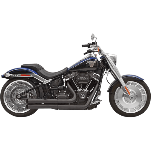 BASSANI PRO STREET EXHAUST SYSTEM TURN-OUT - BLACK - 1S34DB - Driven Powersports Inc.1S34DB