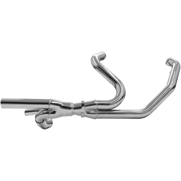 BASSANI XHAUST 09-16 FLH HEADPIPES 2X2 CHROME - Driven Powersports Inc.8105940100601F14A