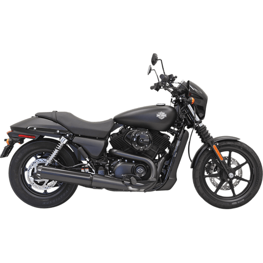 BASSANI XHAUST 15-20 STREET 500/750 STRAIGHT SO BLACK*1 - Driven Powersports Inc.8105940126681587RB