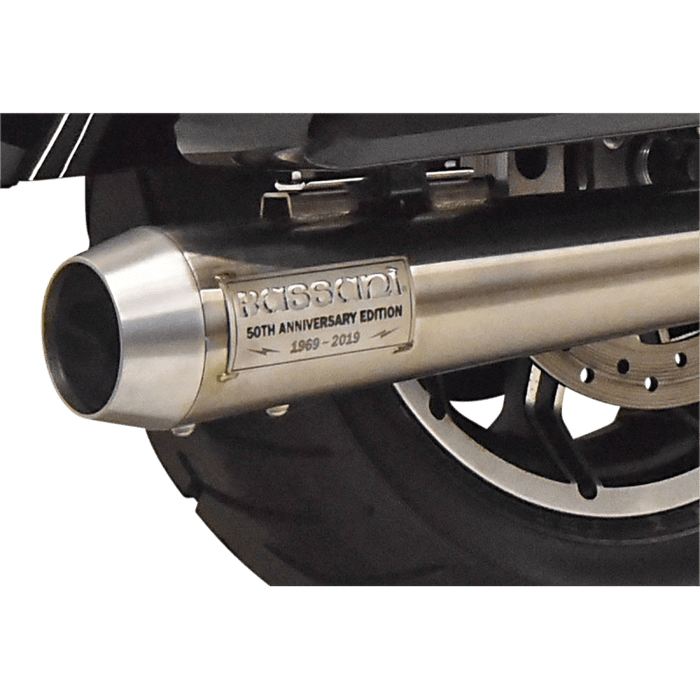 BASSANI XHAUST 17-21 FL RRIII EXHAUST 2:1 SS 50TH - Driven Powersports Inc.1F50SS